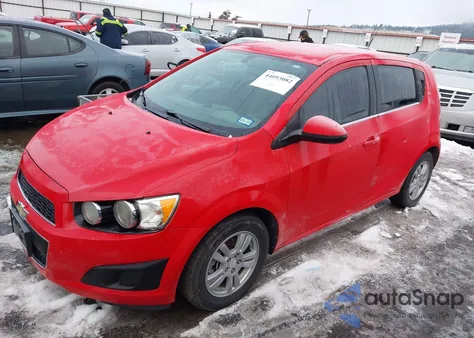 2014 Chevrolet Sonic Lt Auto from USA, damaged, VIN 1G1JC6SH7E4167367